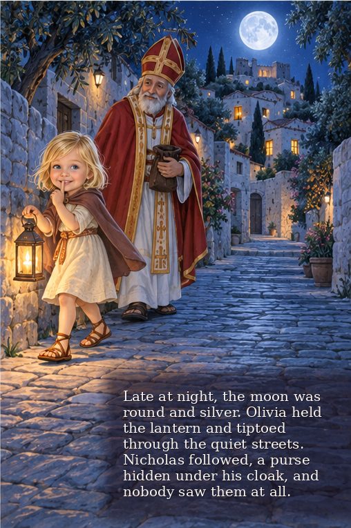 Page 4 of Olivia’s storybook
