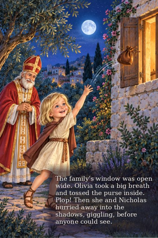 Page 5 of Olivia’s storybook