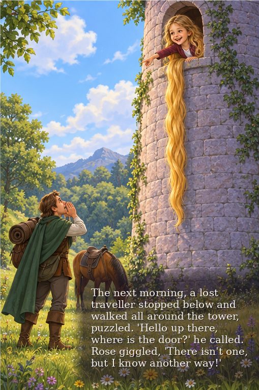 Page 4 of Rose’s storybook