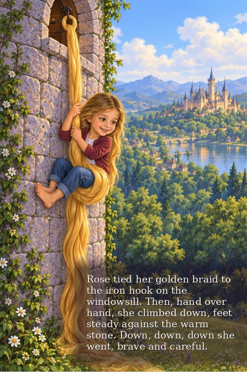 Page 5 of Rose’s storybook