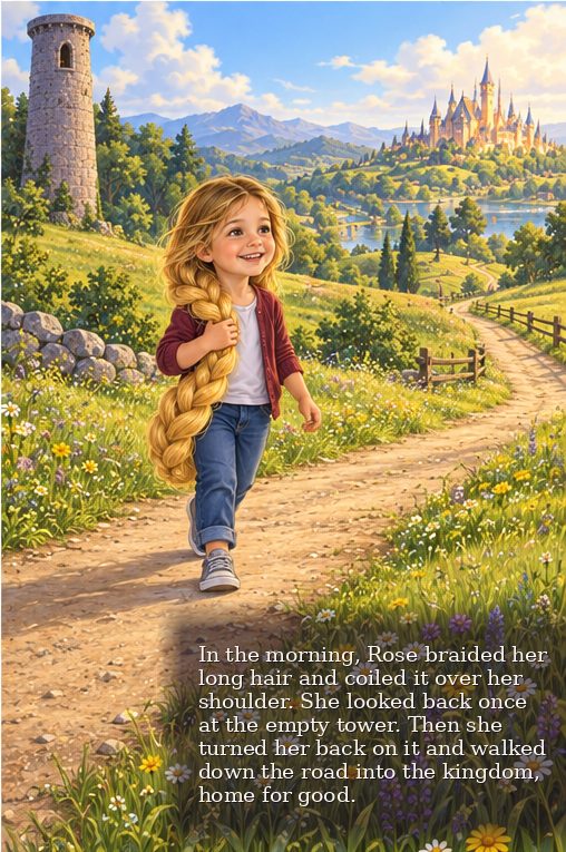 Page 8 of Rose’s storybook