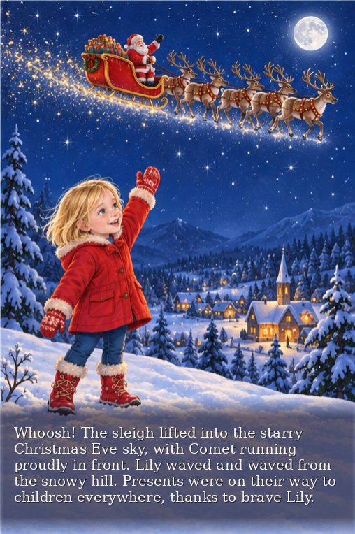 Page 8 of Lily’s storybook