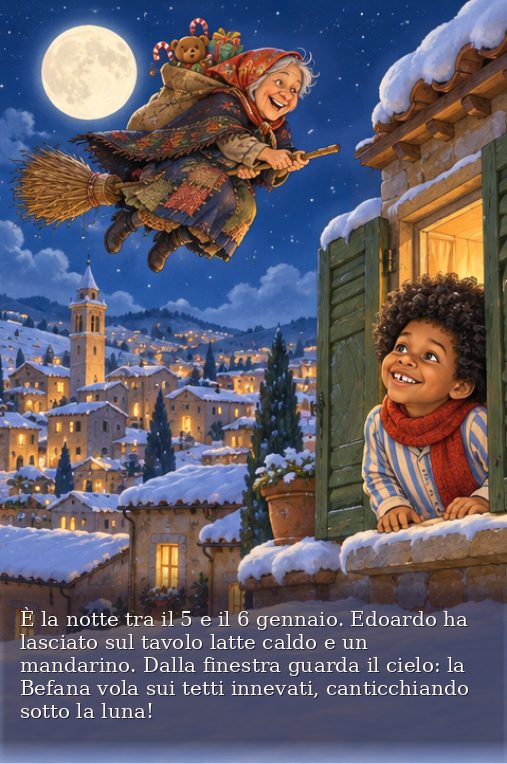 Pagina 1 del libro di storie di Edoardo