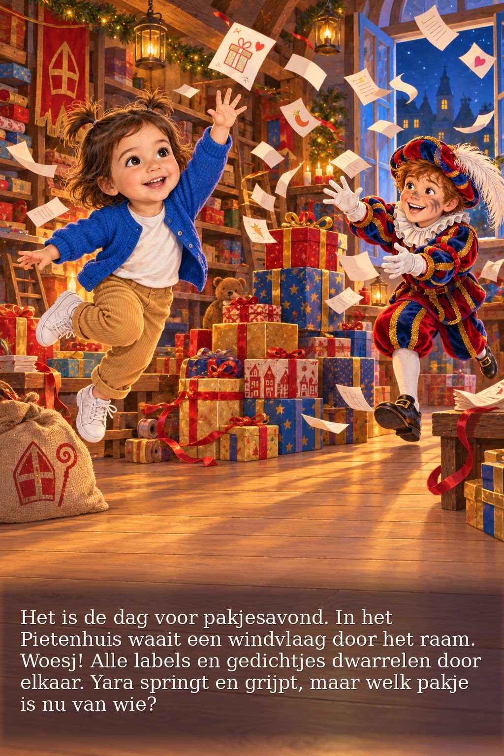 Pagina 4 uit het verhalenboek van Yara