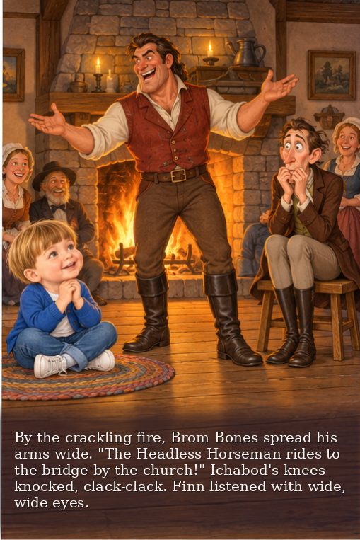 Page 2 of Finn’s storybook
