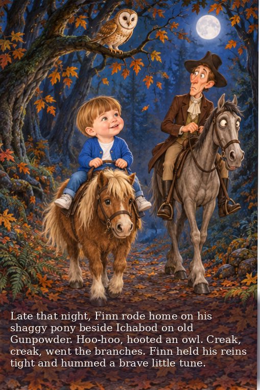 Page 3 of Finn’s storybook