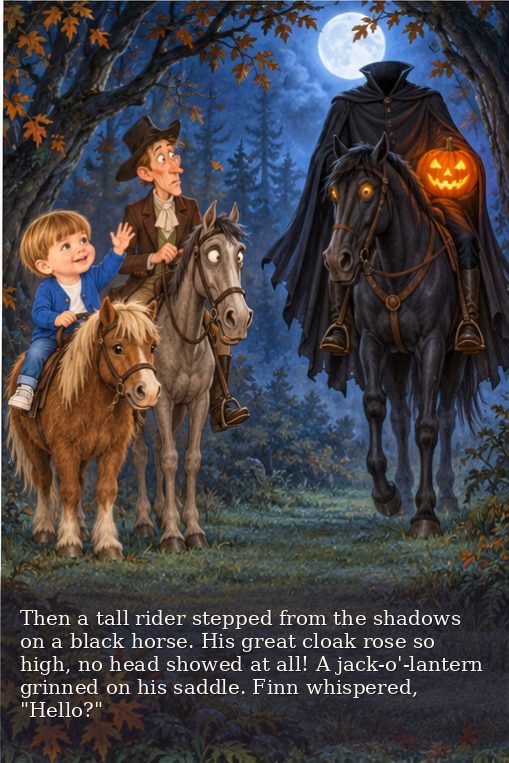 Page 4 of Finn’s storybook