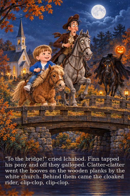 Page 5 of Finn’s storybook