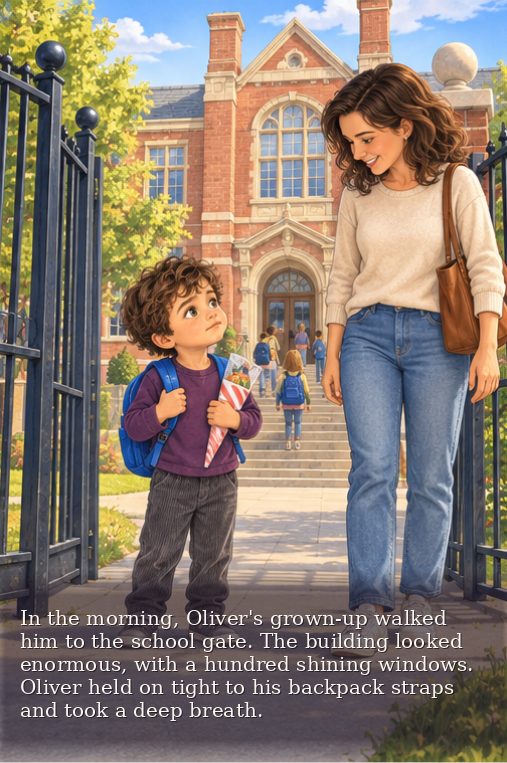 Page 2 of Oliver’s storybook