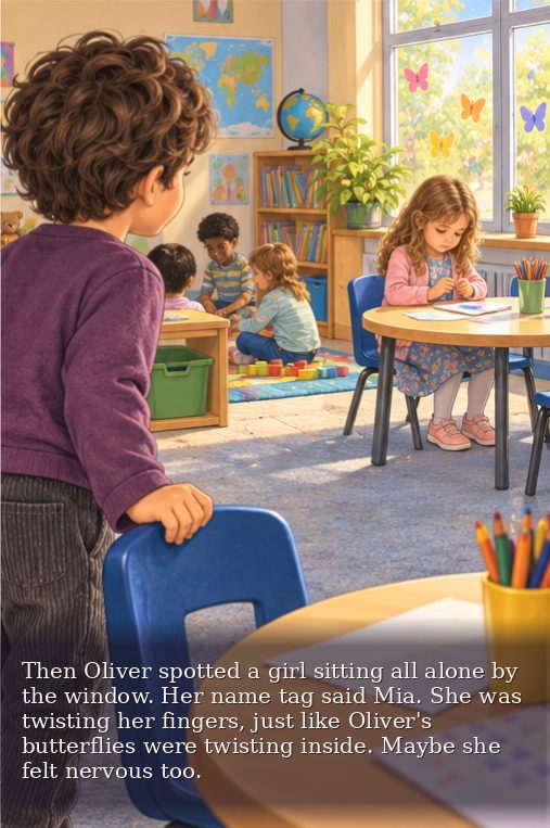 Page 4 of Oliver’s storybook