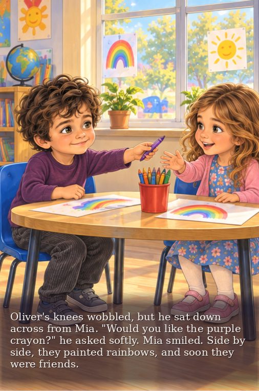 Page 5 of Oliver’s storybook