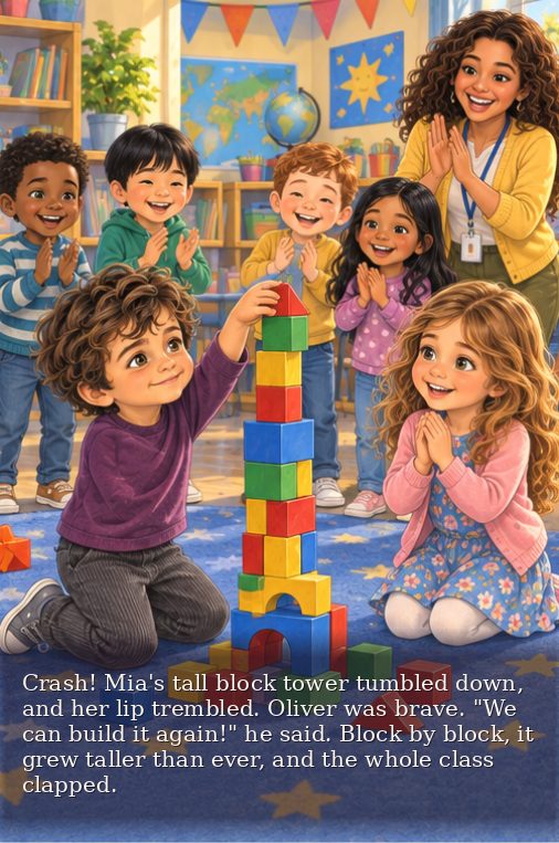 Page 6 of Oliver’s storybook
