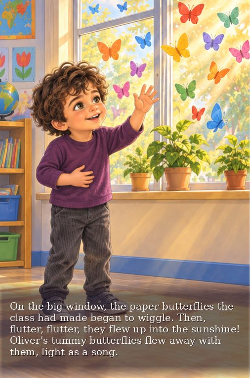 Page 7 of Oliver’s storybook