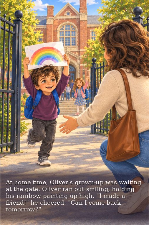 Page 8 of Oliver’s storybook