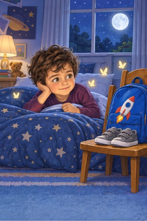 Page 1 of Oliver’s storybook