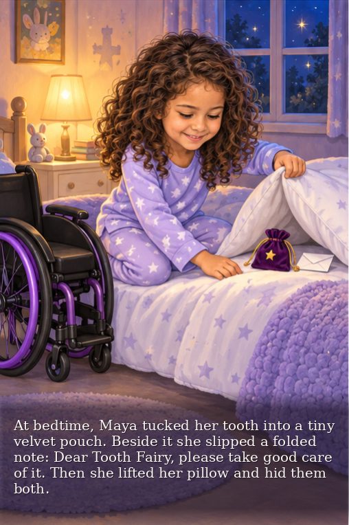 Page 3 of Maya’s storybook