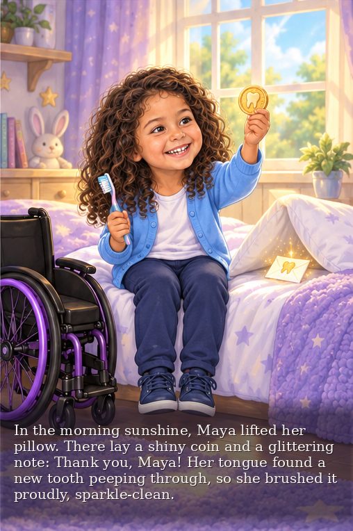 Page 8 of Maya’s storybook