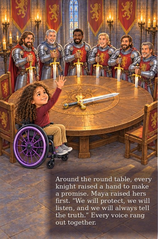 Page 7 of Maya’s storybook