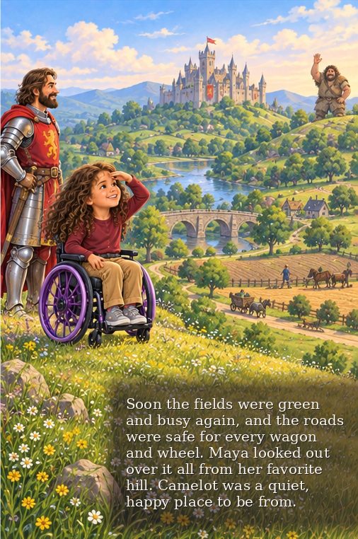 Page 8 of Maya’s storybook