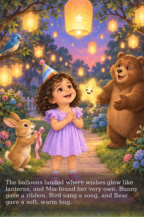 Page 6 of Mia’s storybook