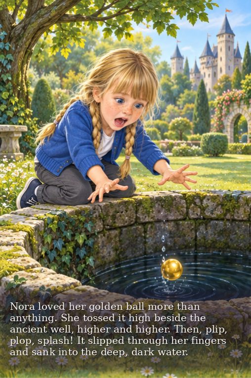 Page 1 of Nora’s storybook