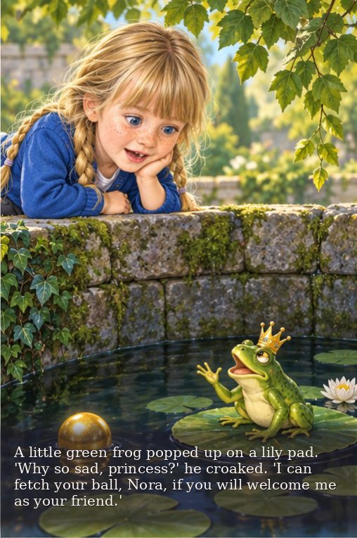 Page 2 of Nora’s storybook