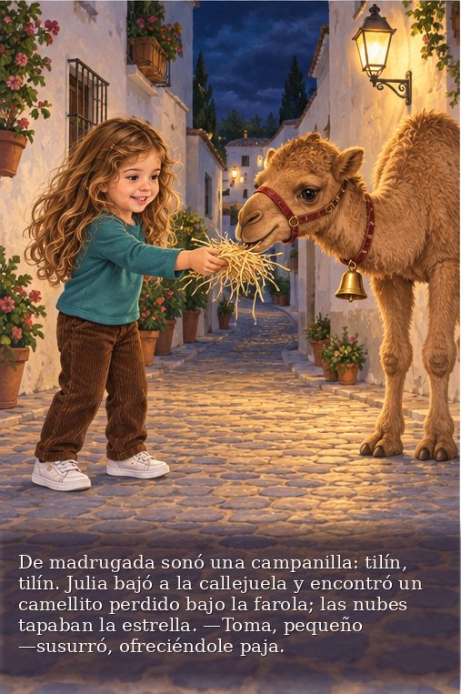 Página 3 del cuento de Julia
