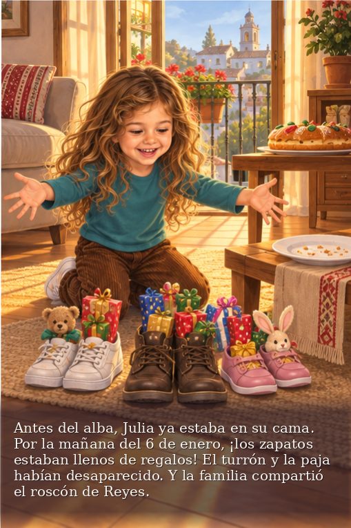 Página 8 del cuento de Julia