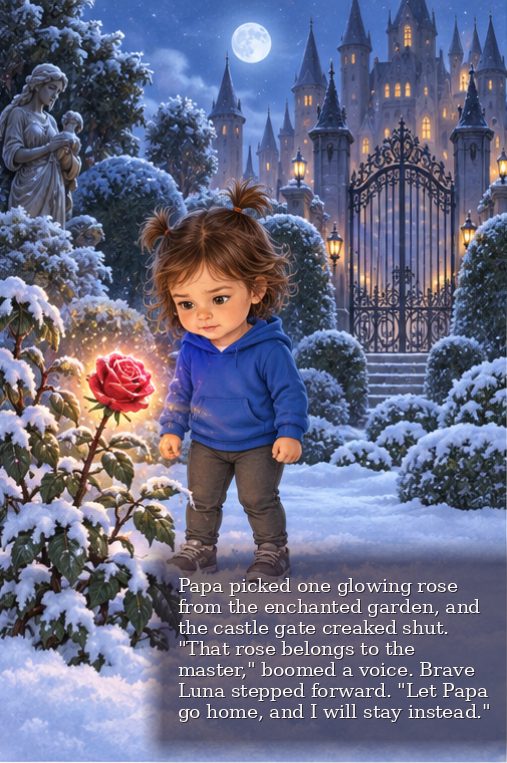 Page 1 of Luna’s storybook