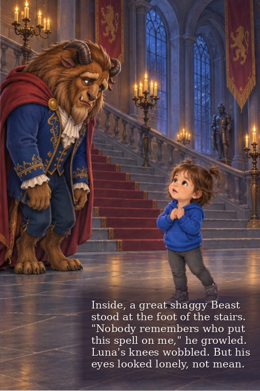 Page 2 of Luna’s storybook