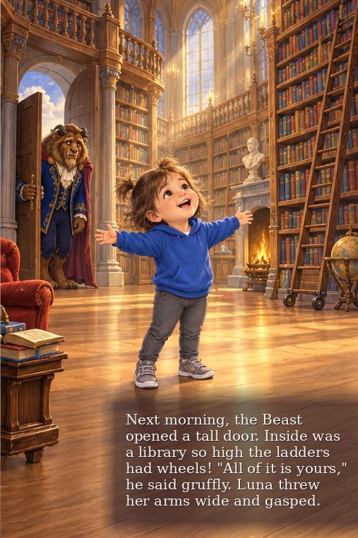 Page 4 of Luna’s storybook