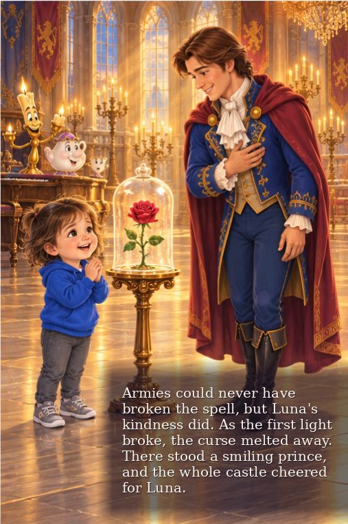 Page 8 of Luna’s storybook