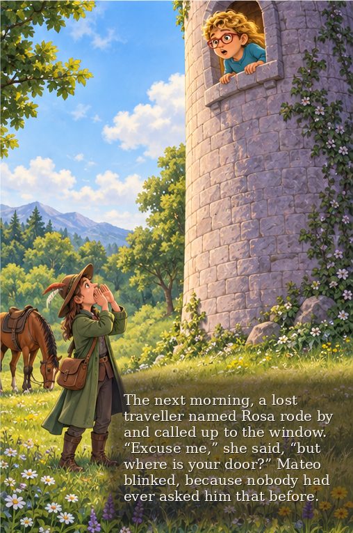 Page 4 of Mateo’s storybook
