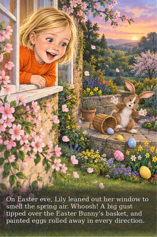 Page 1 of Lily’s storybook