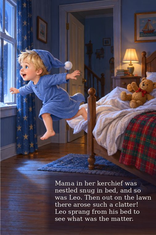 Page 2 of Leo’s storybook
