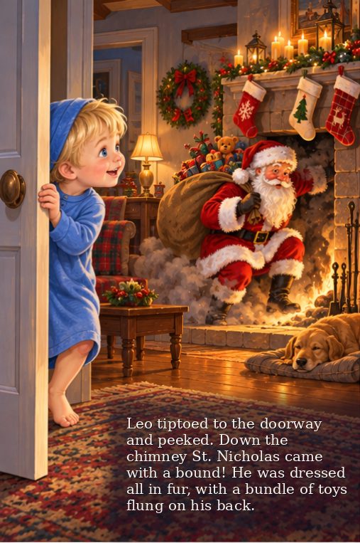 Page 5 of Leo’s storybook