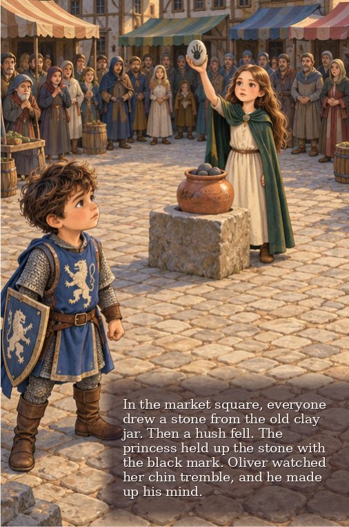 Page 2 of Oliver’s storybook