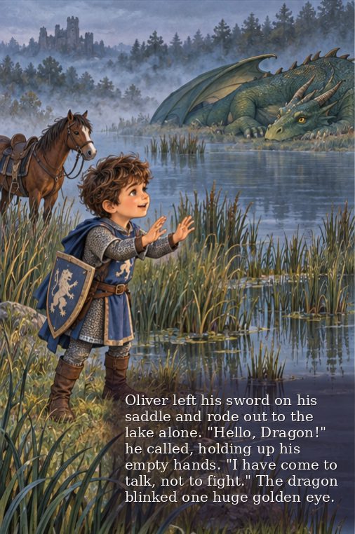Page 3 of Oliver’s storybook