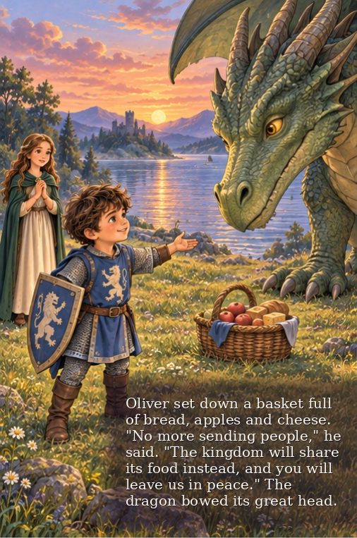 Page 5 of Oliver’s storybook