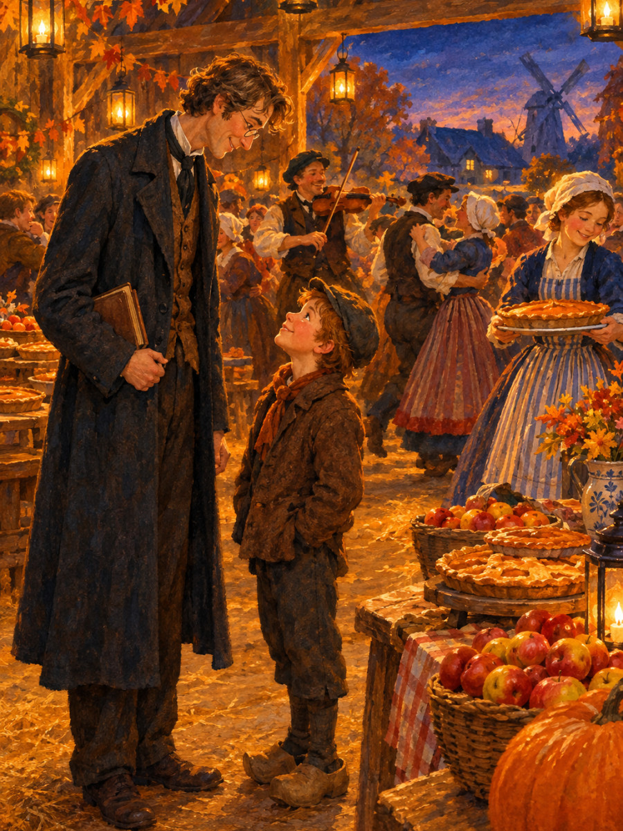 Lanterns, pies and dancing at the Van Tassel harvest party