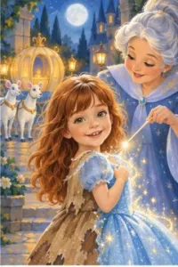 Illustrated classic storybook style