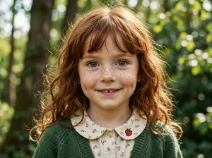 AI-generated sample photo of a girl
