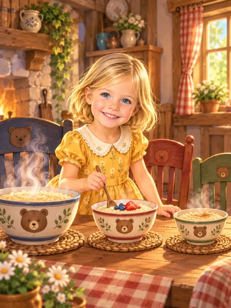 Goldilocks and the Three Bears — Too hot, too cold, just right