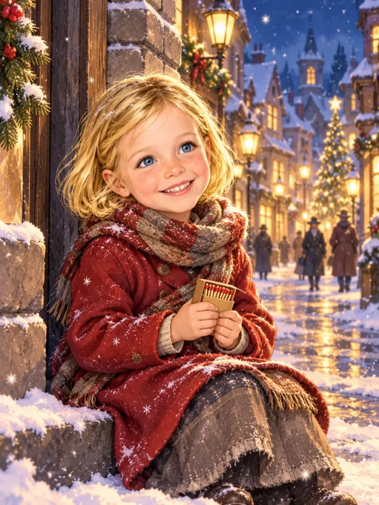 The Little Match Girl — Tiny flames, big wishes, warm hearts